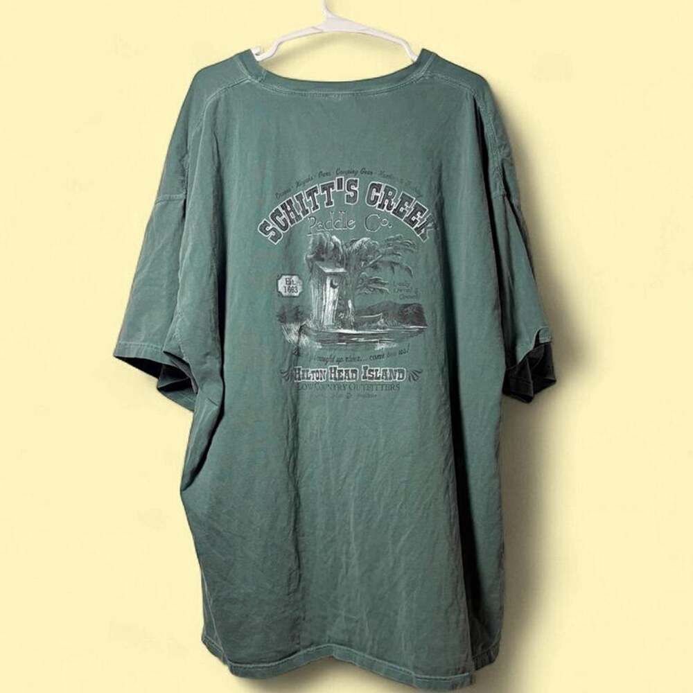 Comfort colors vintage green cotton